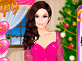 Jogo Barbie Glamour de Inverno online