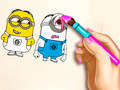 Jogo Mini livro de colorir online