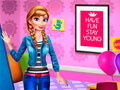 Jogo Looks de Faculdade das Princesas online