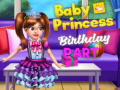 Jogo Festa de Aniversário da Bebê Princesa online