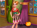 Jogo Dove Halloween: Vestir a Dolly online