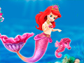 Jogo Vestir a Princesa Sereia Bebê online