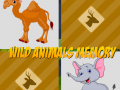 Jogo Memória de Animais Selvagens online