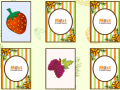 Jogo Memória das Frutas online