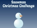 Jogo Desafio de Natal do Boneco de Neve online