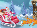 Jogo Desenhe o trenó do Papai Noel online