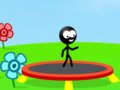 Jogo Stickman de Trampolim online