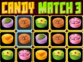 Jogo Candy Match 3 online
