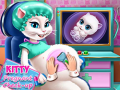 Jogo Consulta de Gravidez da Gatinha online
