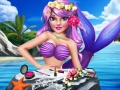 Jogo Estilo de Maquiagem da Princesa Sereia online