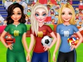 Jogo Melhor Amiga da Princesa Vote Para o Futebol 2018 online