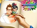 Jogo Livro de Colorir da Vanellope online