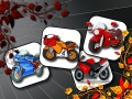 Jogo Memória de Motos de Desenho Animado online