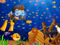 Jogo Diferenças em Fotos Subaquáticas online