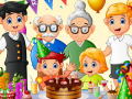 Jogo Feliz Aniversário Com a Família online