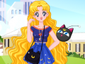 Jogo Estilo de Verão dos Sailor Scouts online