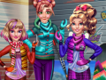 Jogo Férias de Inverno das Princesas online