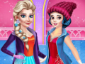Jogo Atividades de inverno da princesa online