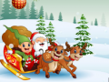 Jogo Corrida dos Presentes do Papai Noel online