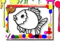 Jogo Livro de Colorir Peixes online