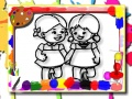 Jogo Hora de Colorir para Crianças online