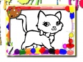 Jogo Colorir Gatos Doces online