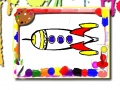 Jogo Livro de Colorir Foguetes online