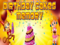 Jogo Memória de Bolos de Aniversário online