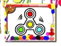 Jogo Livro de Colorir com Spinner online