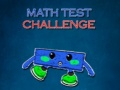 Jogo Desafio do Teste de Matemática online