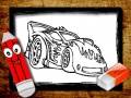 Jogo De volta às aulas: Livro de colorir carros online