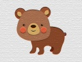 Jogo Quebra-Cabeça do Urso de Cartoon online