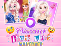 Jogo Transformação das Princesas: Guerras de Pegadinhas online
