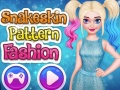 Jogo Moda com padrão de pele de cobra online