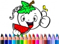 Jogo De Volta À escola: Livro de Colorir de Vegetais online