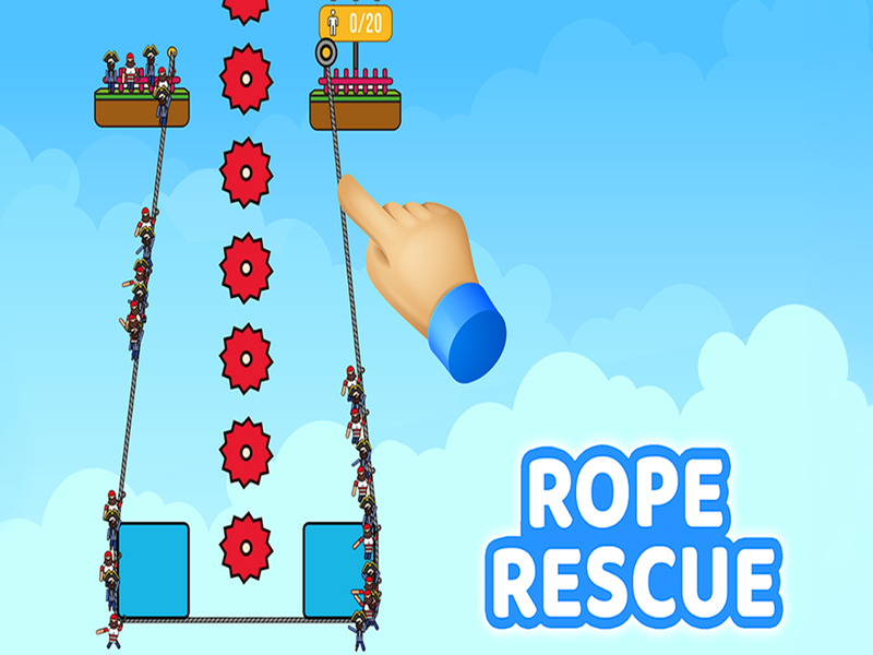 Jogo Resgate de corda online