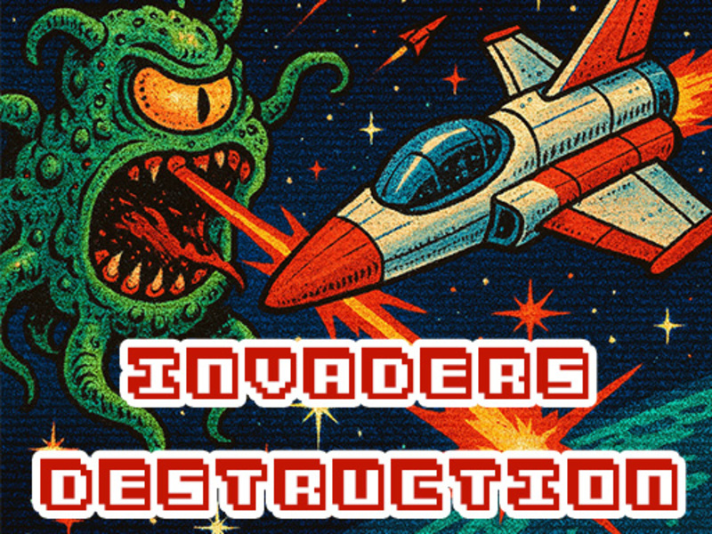 Jogo Destruição invasores online
