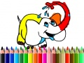 Jogo De Volta à Escola: Pintura de Elefante online