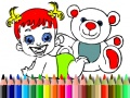 Jogo De Volta às Aulas: Colorindo Bonecas online