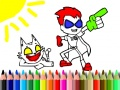 Jogo De Volta às Aulas: Livro de Colorir dos Titãs online