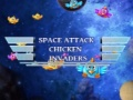Jogo Ataque Espacial: Invasores de Frango online