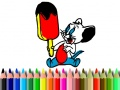 Jogo De Volta às Aulas: Colorindo o Rato online