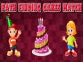 Jogo Encontrando Caminhos dos Bolos online