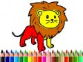 Jogo De Volta às Aulas: Livro de Colorir Leões online
