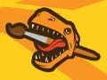 Jogo Colorir Guerreiro Dinossauro online