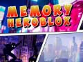 Jogo Memória Heroblox online