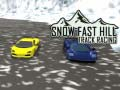 Jogo Neve Rápida Colina: Corrida na Pista online