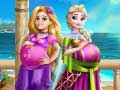 Jogo Princesas do Palácio: Melhores Amigas Grávidas online