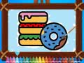 Jogo Padaria de Colorir para Crianças online