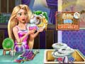 Jogo Lava Louças Goldie online